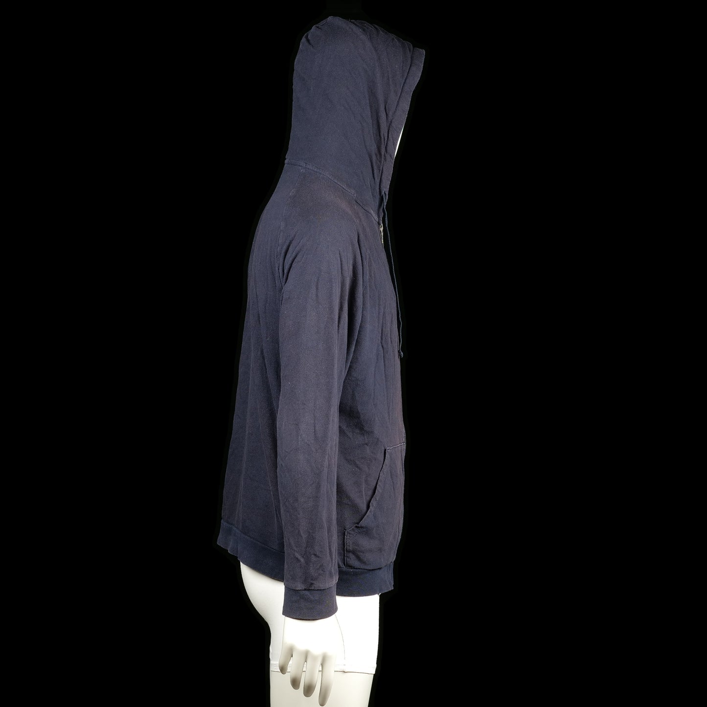 Hoodie - Navy & Light Blue - Size L