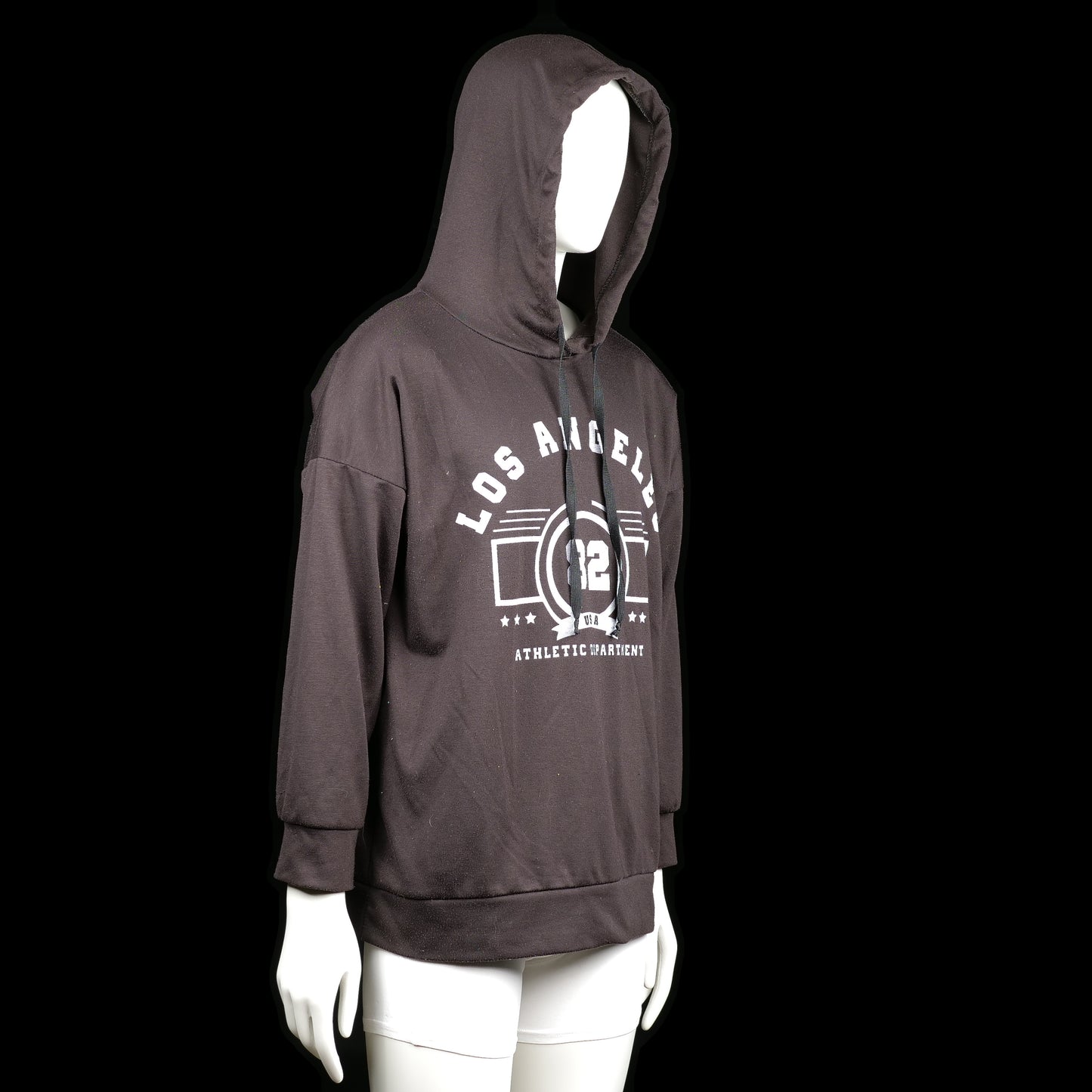 Hoodie - Black & White - Size 3XL