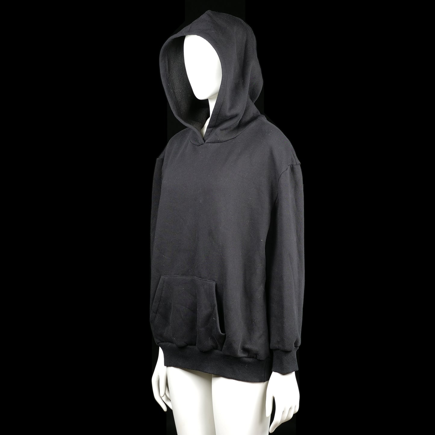 Hoodie - Black & Pink - Size 4XL