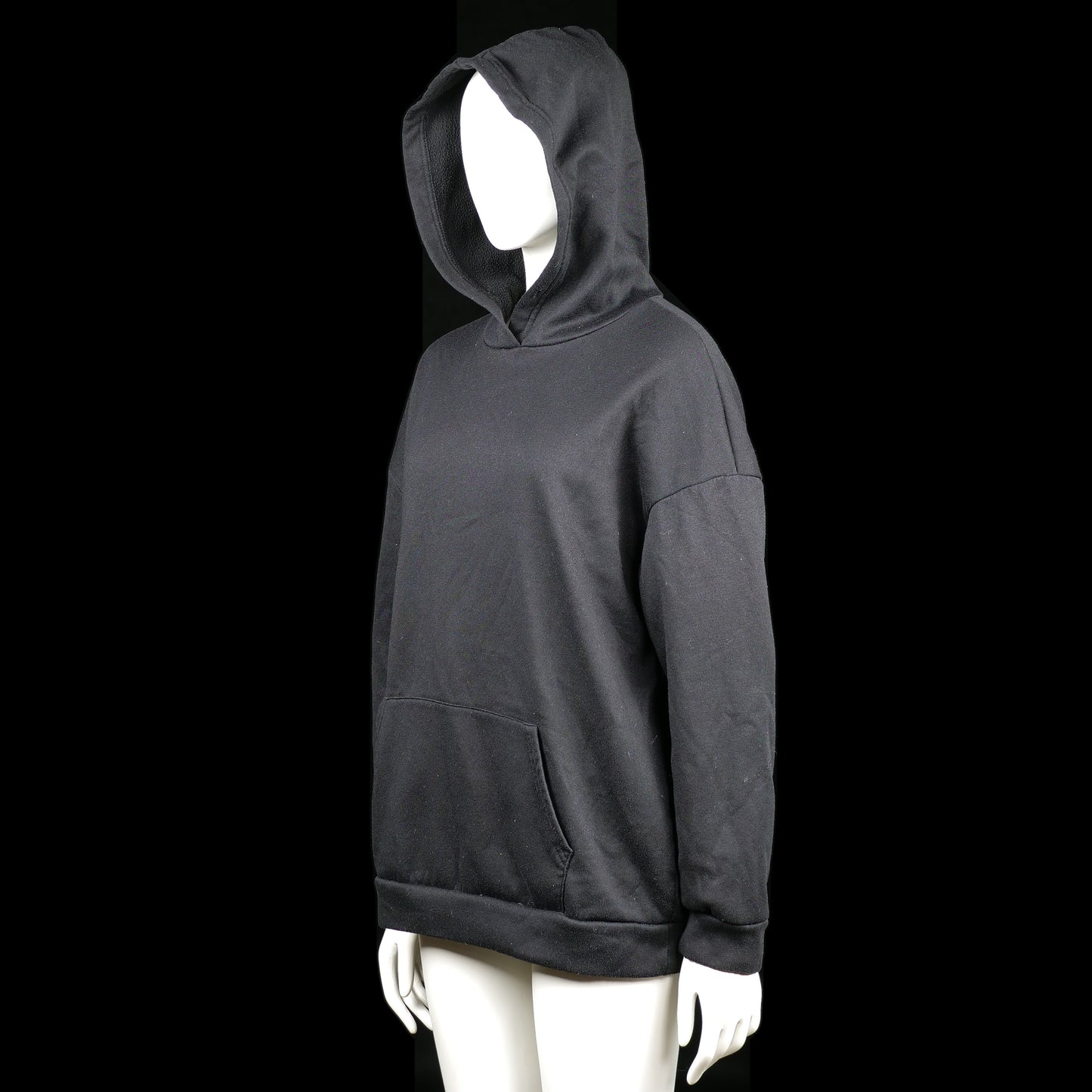 Hoodie - Black & Pink - Size M