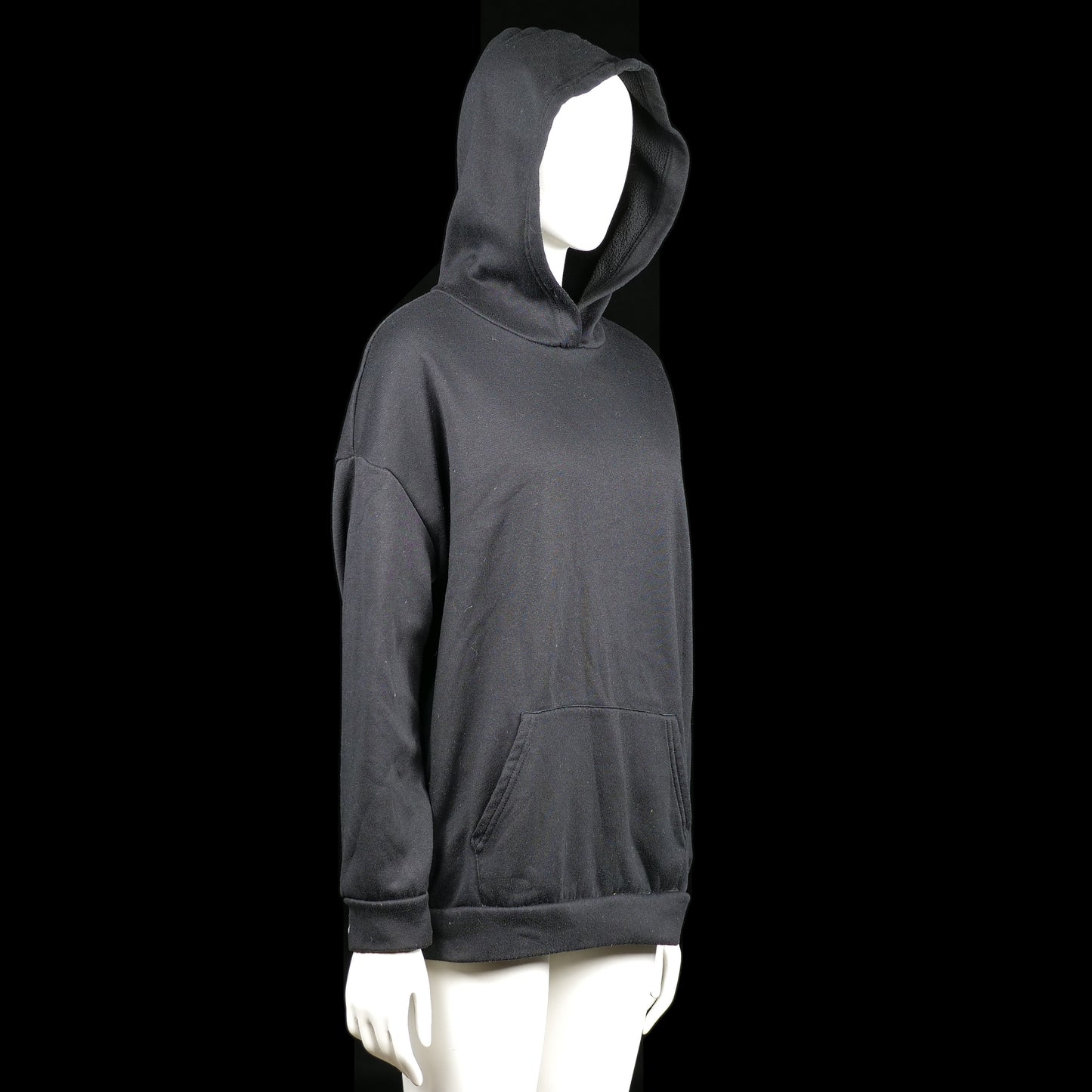 Hoodie - Black & Pink - Size M