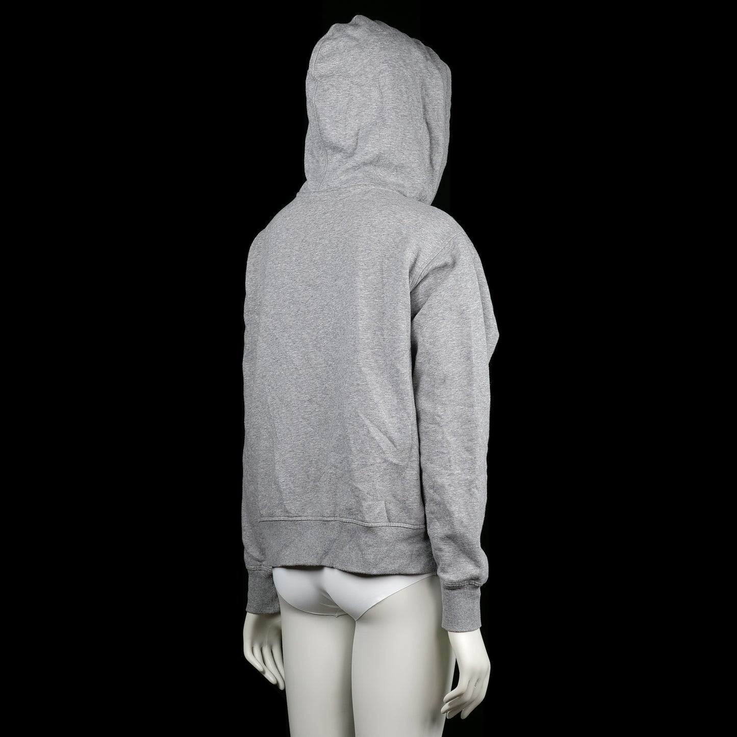Hoodie - Light Gray & Pink - Size M