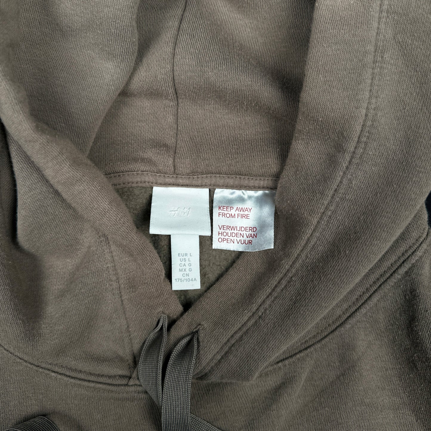 Hoodie - Gray - Size L