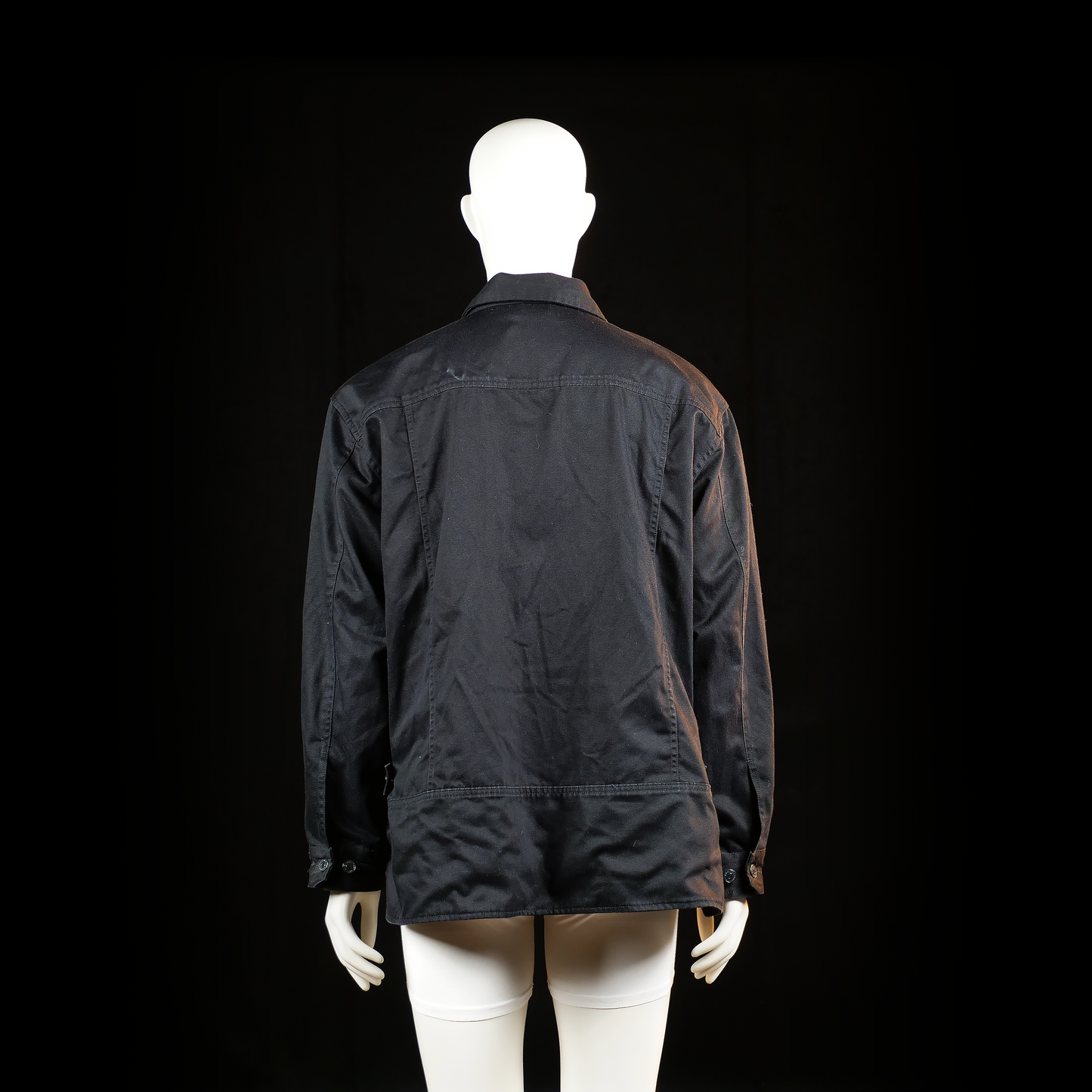 Trucker jacket - Black - Size XL