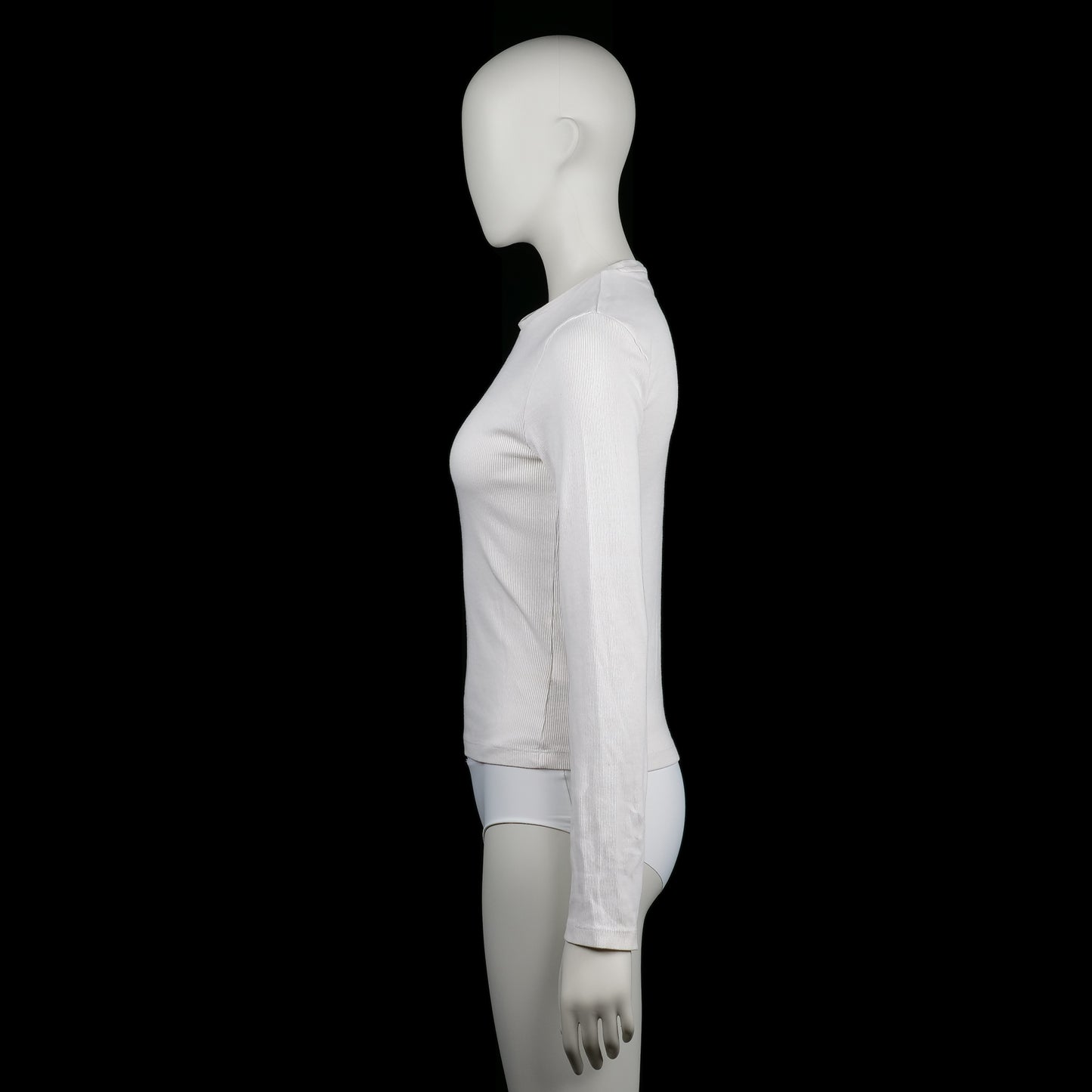 Long-sleeve top - Ivory - Size M