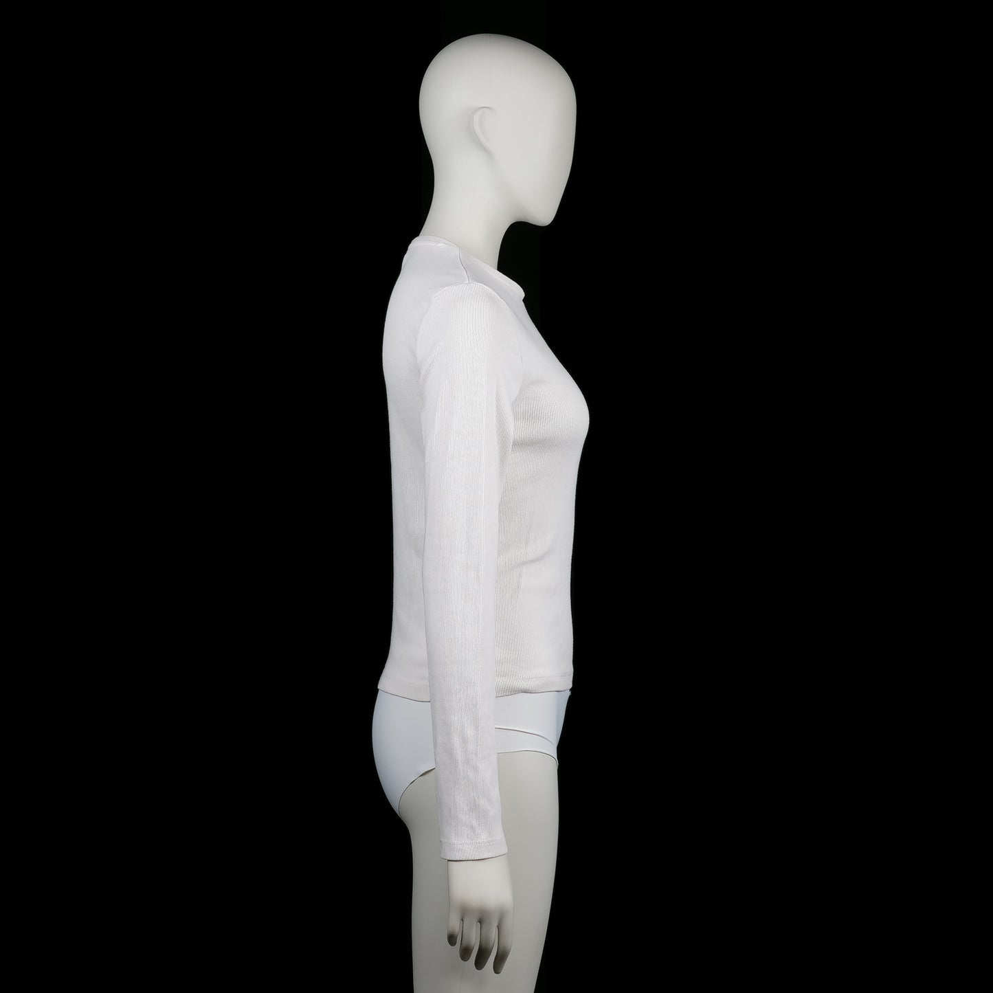 Long-sleeve top - Ivory - Size M