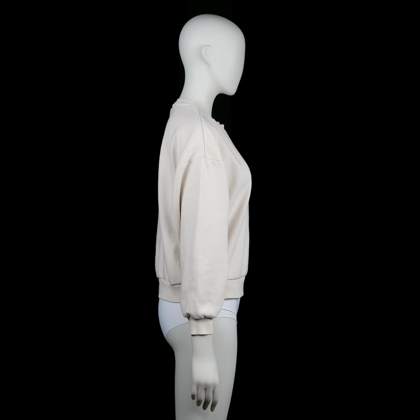 Sweatshirt - Ivory - Size S