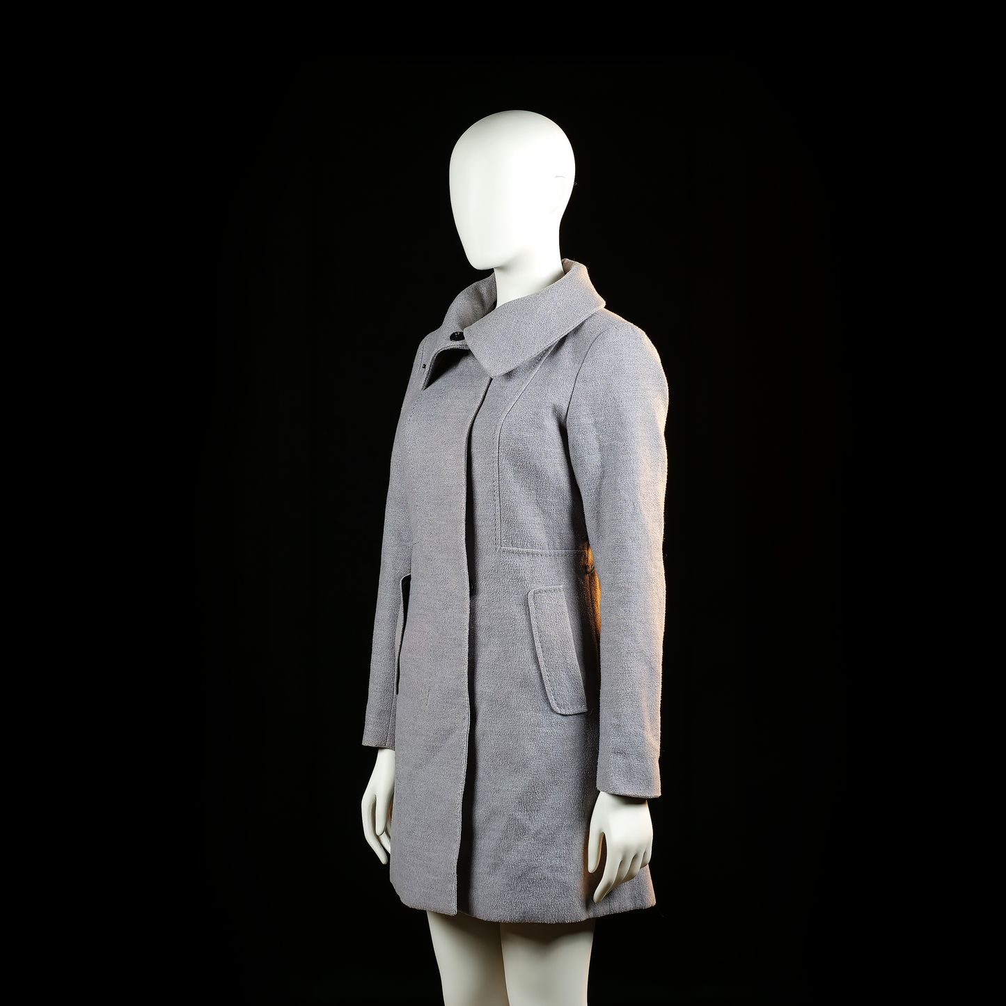 Overcoat - Light Gray - Size 34