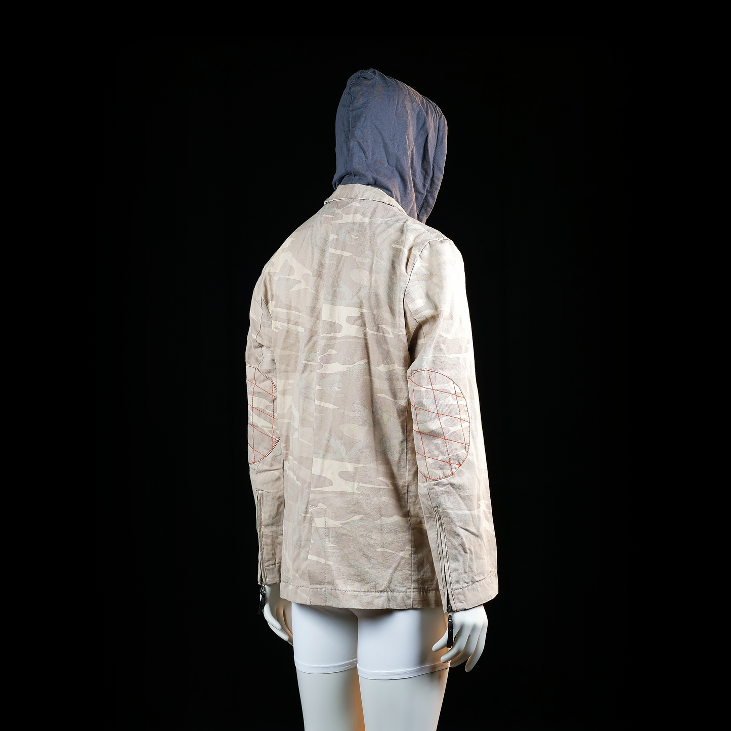 Blazer - Beige & Dark Gray - Size L