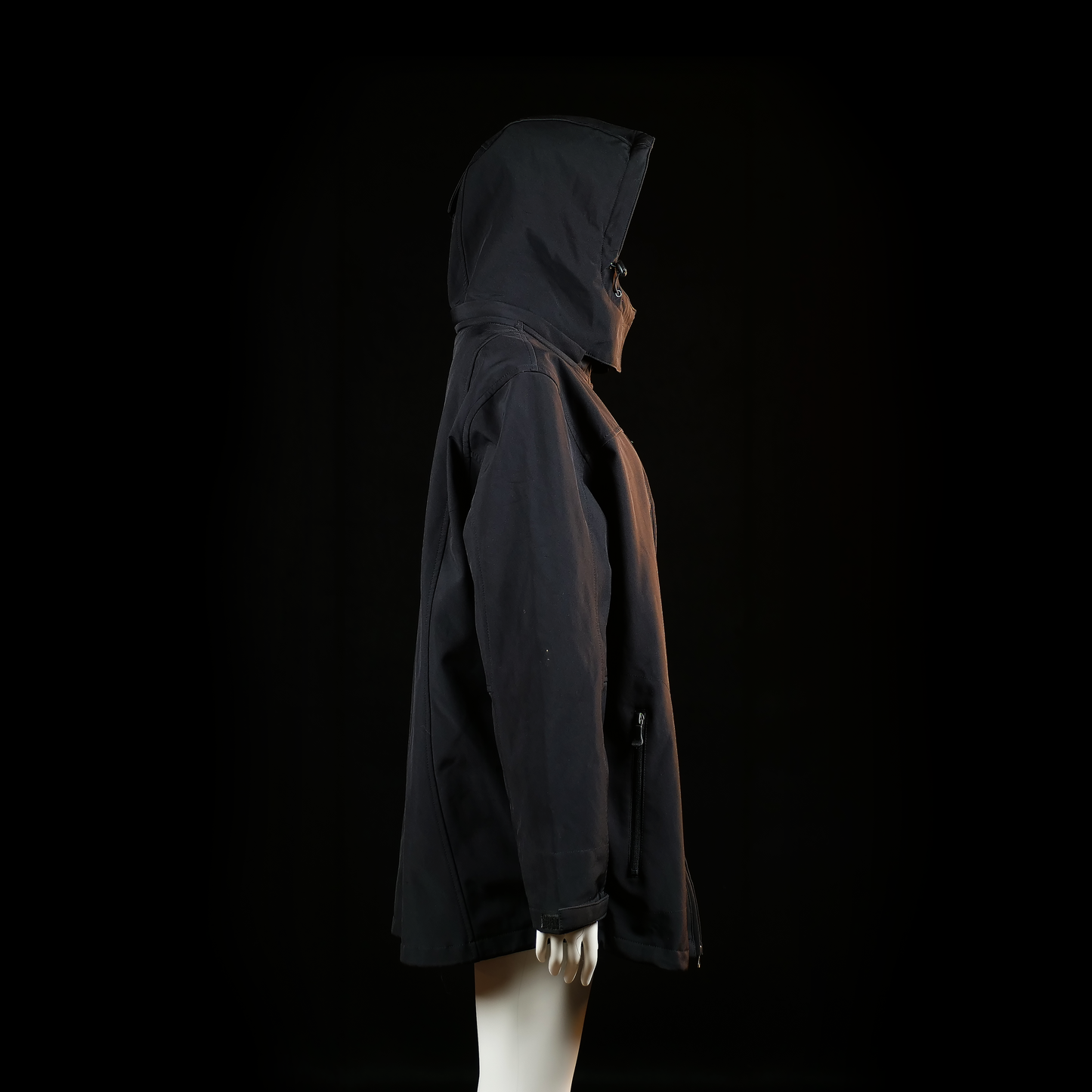 Rain coat - Black & Pink - Size 50