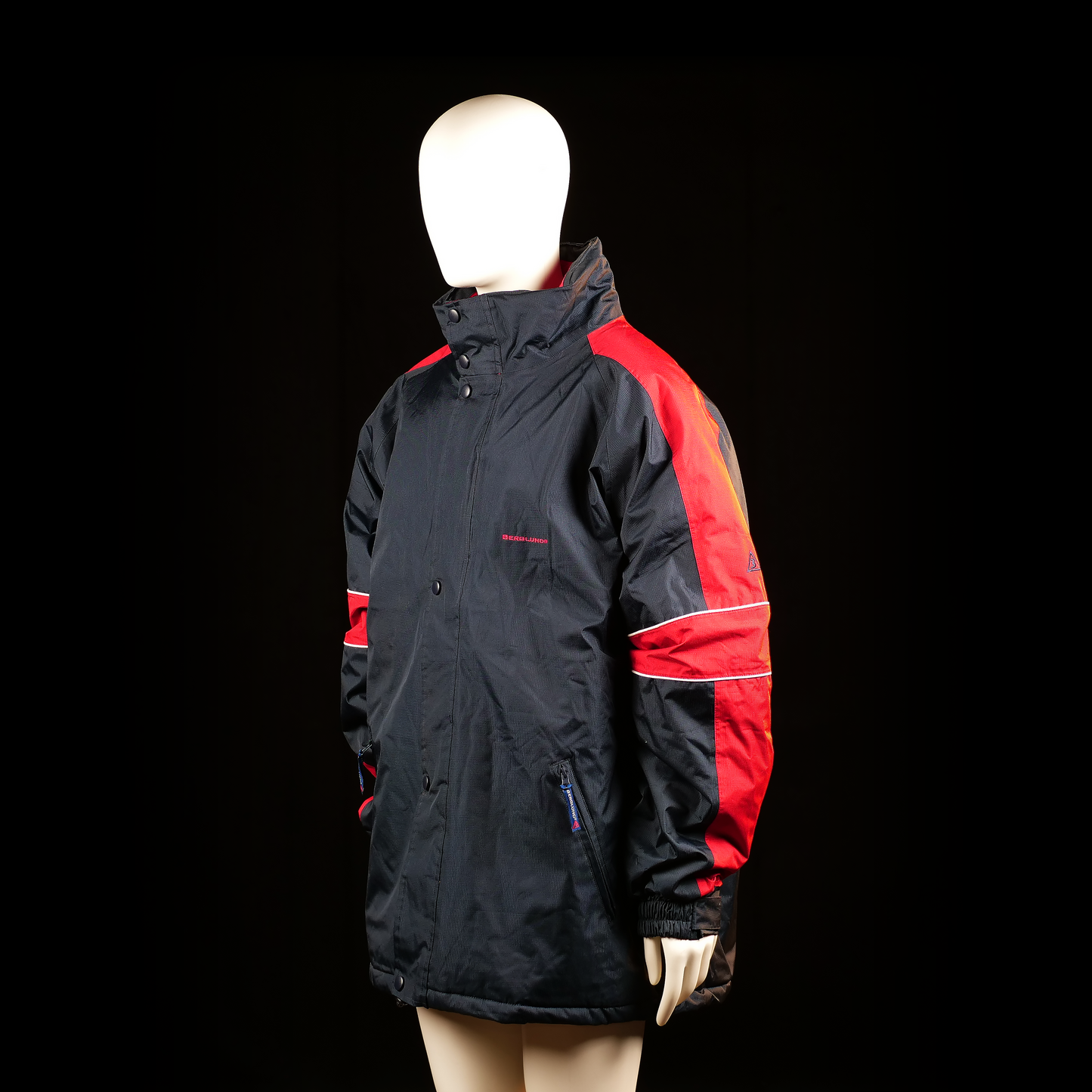 Windbreaker - Black & Red - Size 2XL