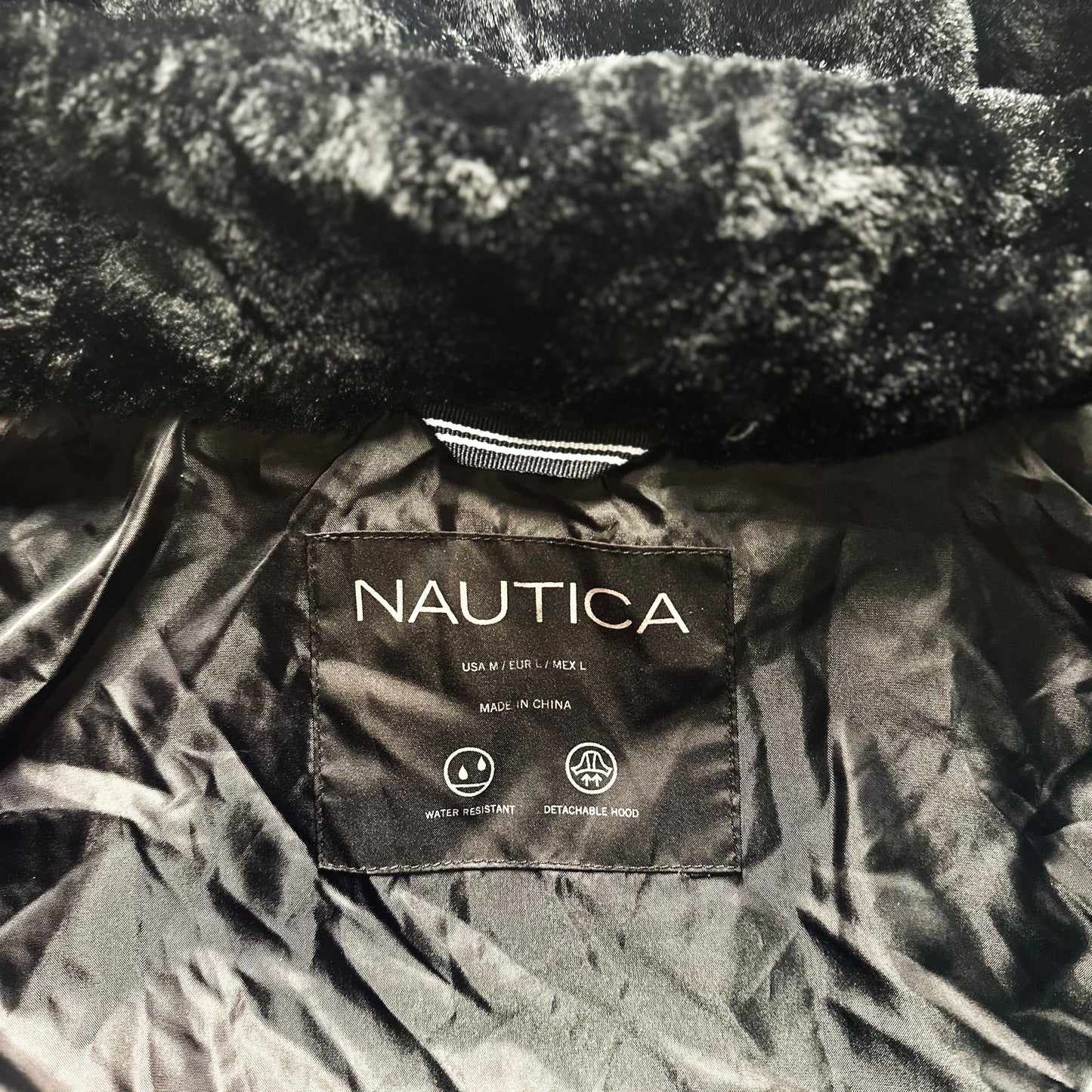 Padded jacket - Black - Size L
