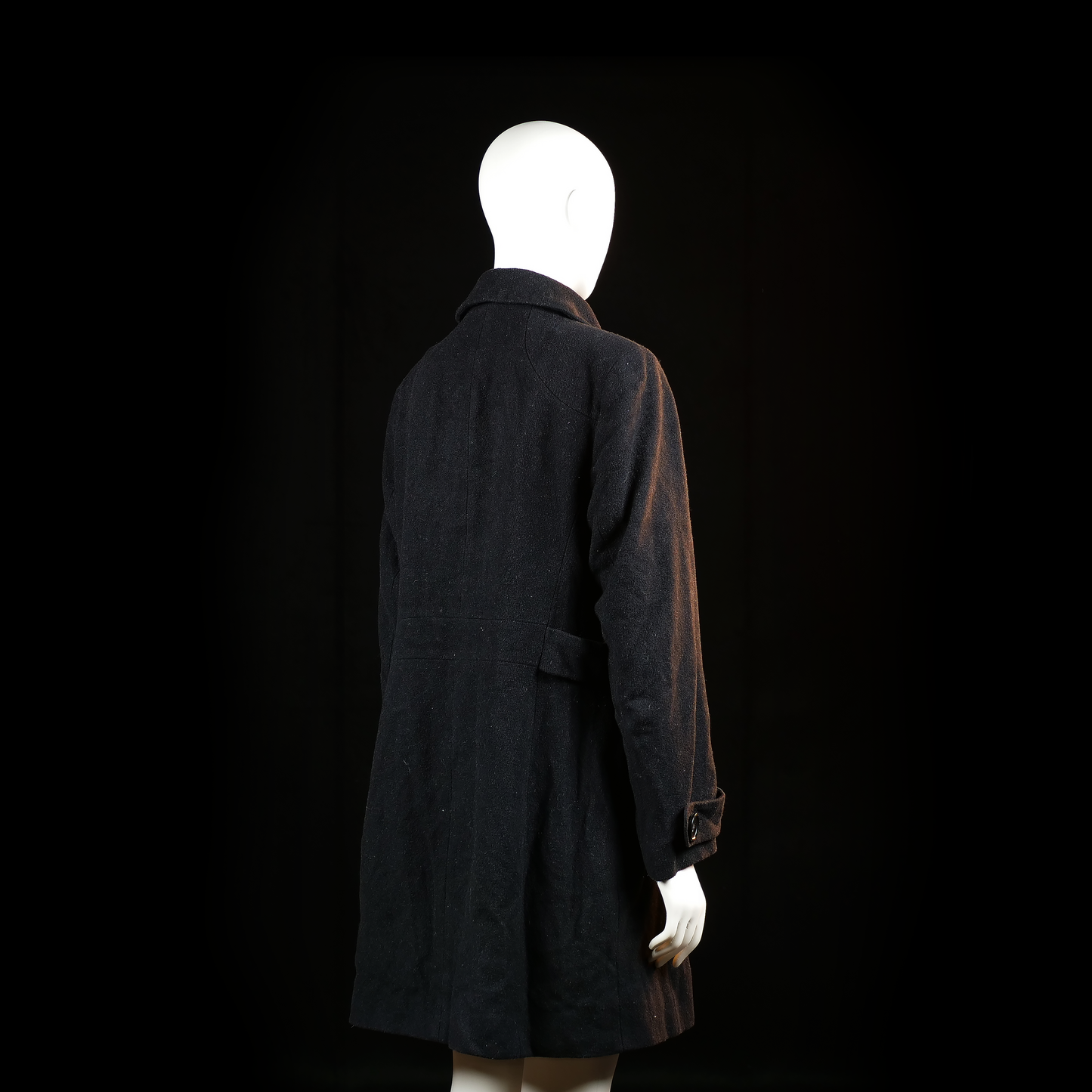 Overcoat - Black - Size 42