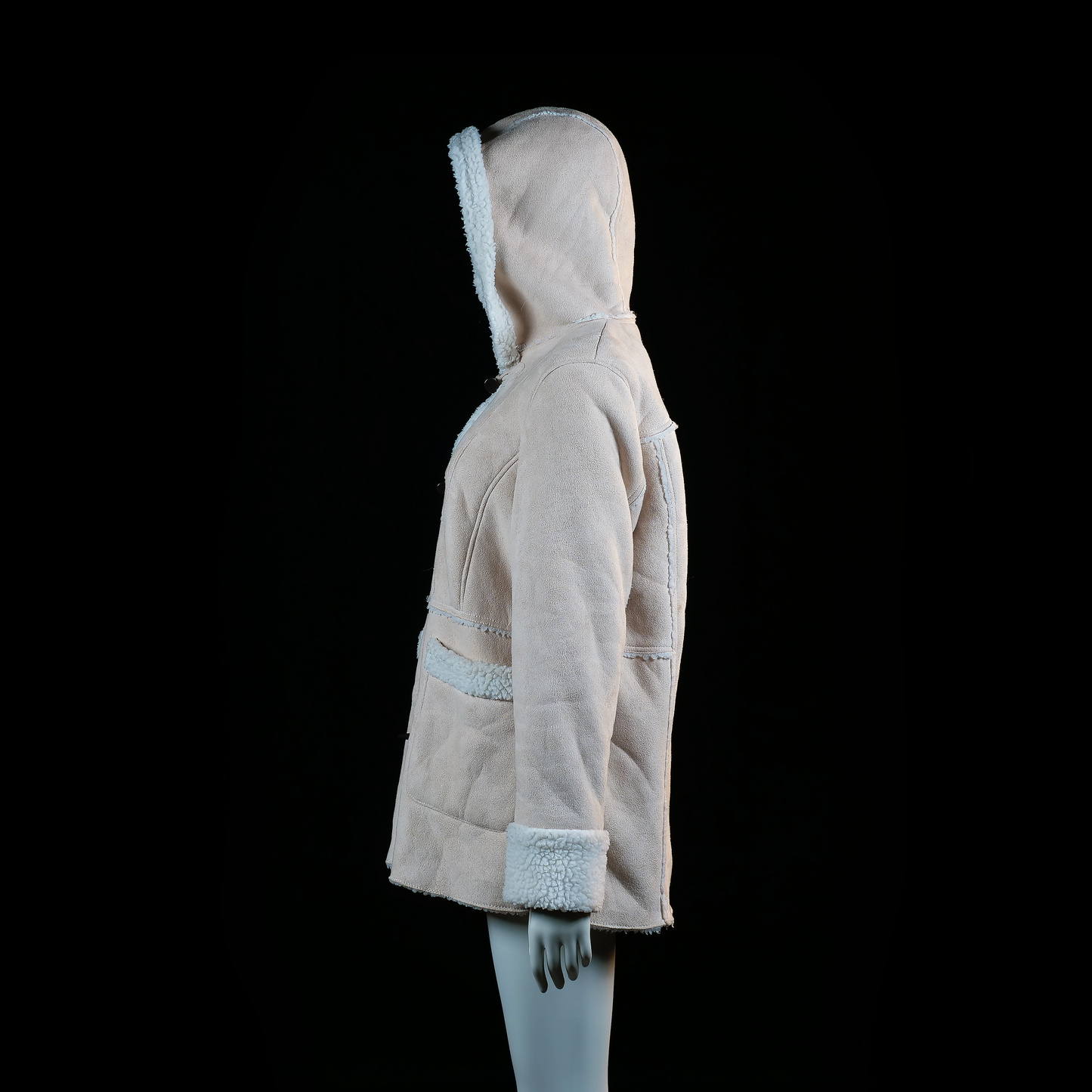 Duffle coat - Beige & Ivory - Size 40