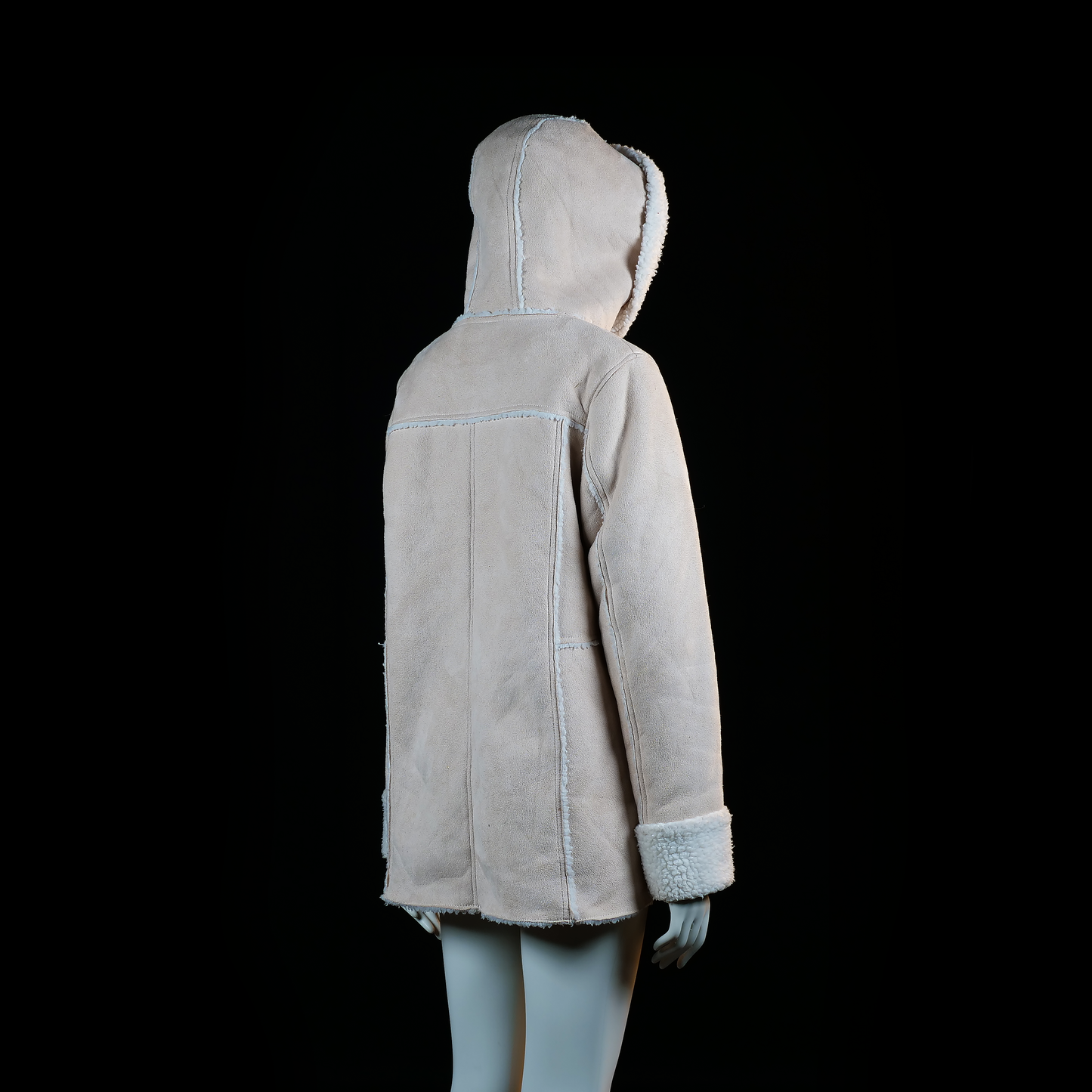 Duffle coat - Beige & Ivory - Size 40