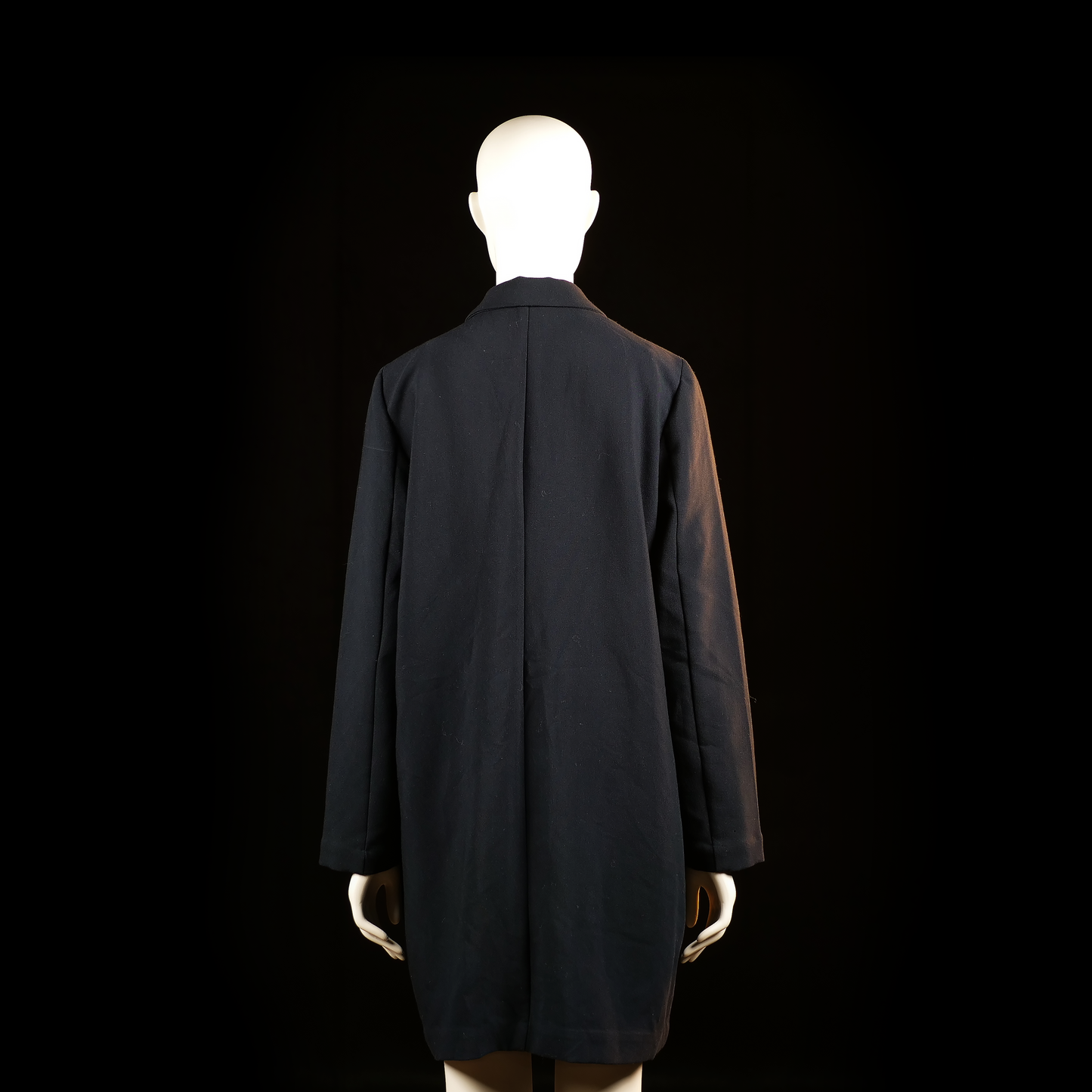 Overcoat - Navy - Size 44