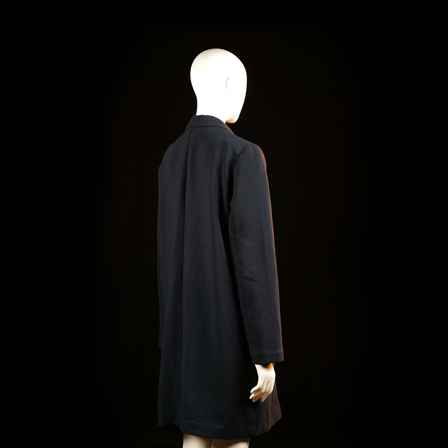 Overcoat - Navy - Size 44