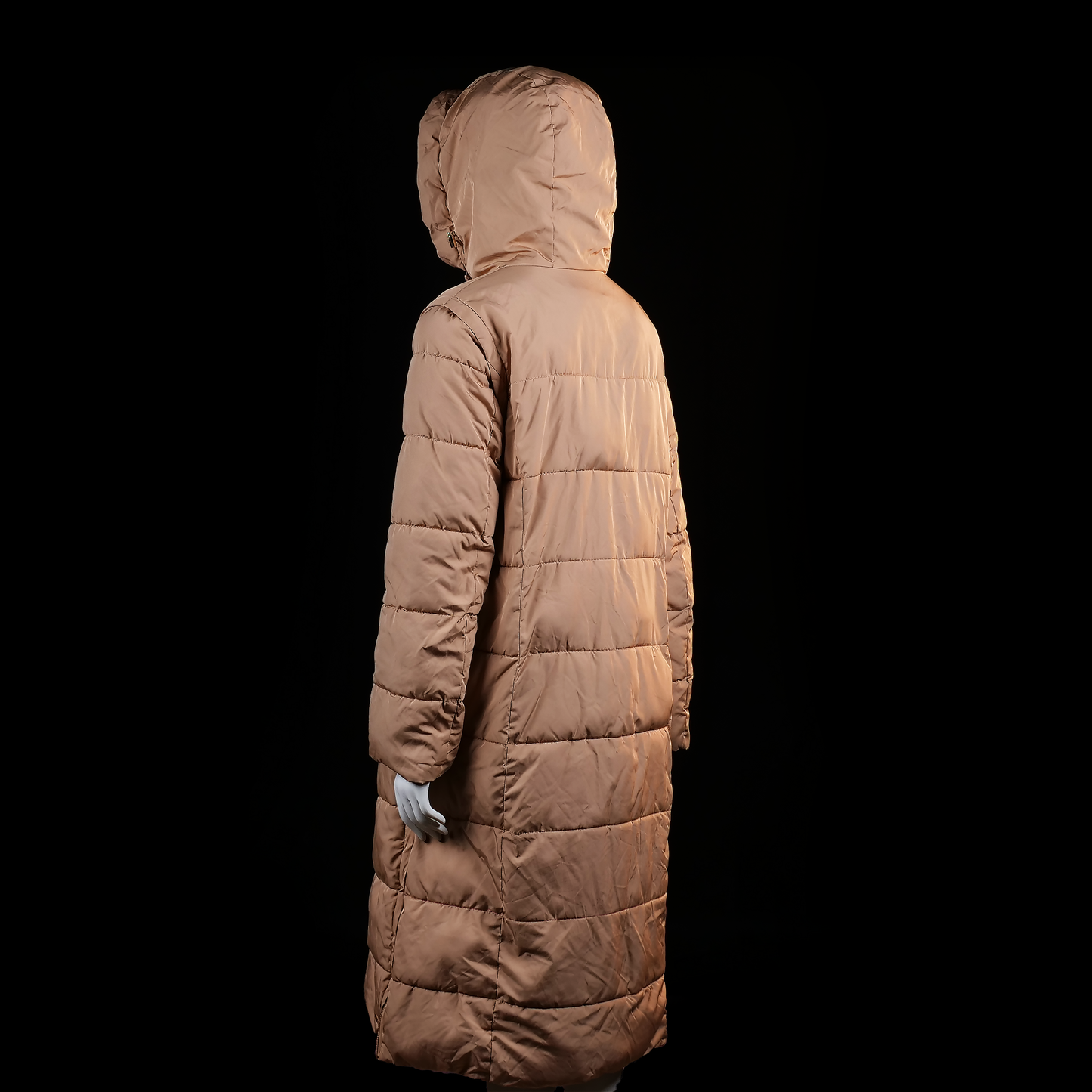 Padded coat - Camel - Size 38