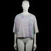 H&M - T-shirt - Multicolored - Size XXL - Light-colored T-shirt with a pastel tie-dye style print, round neckline, and short sleeves. Straight hem and a small text graphic on the chest.