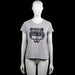 Kenzo - T-shirt - Light Gray - Size S - (NEW) - Light gray short-sleeve T-shirt with a round neckline and straight hem. Features a large tiger graphic print on the front with text.