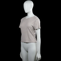 T-shirt - Beige & White - Size XL