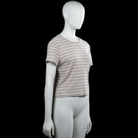 T-shirt - Beige & White - Size XL