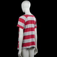 T-shirt - Red & Light Gray - Size XL
