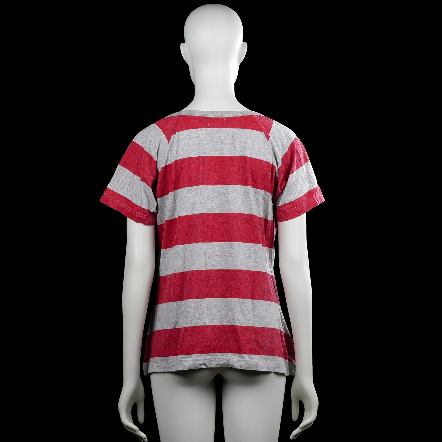 T-shirt - Red & Light Gray - Size XL