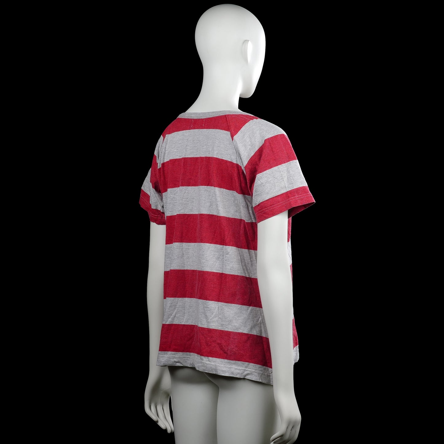 T-shirt - Red & Light Gray - Size XL