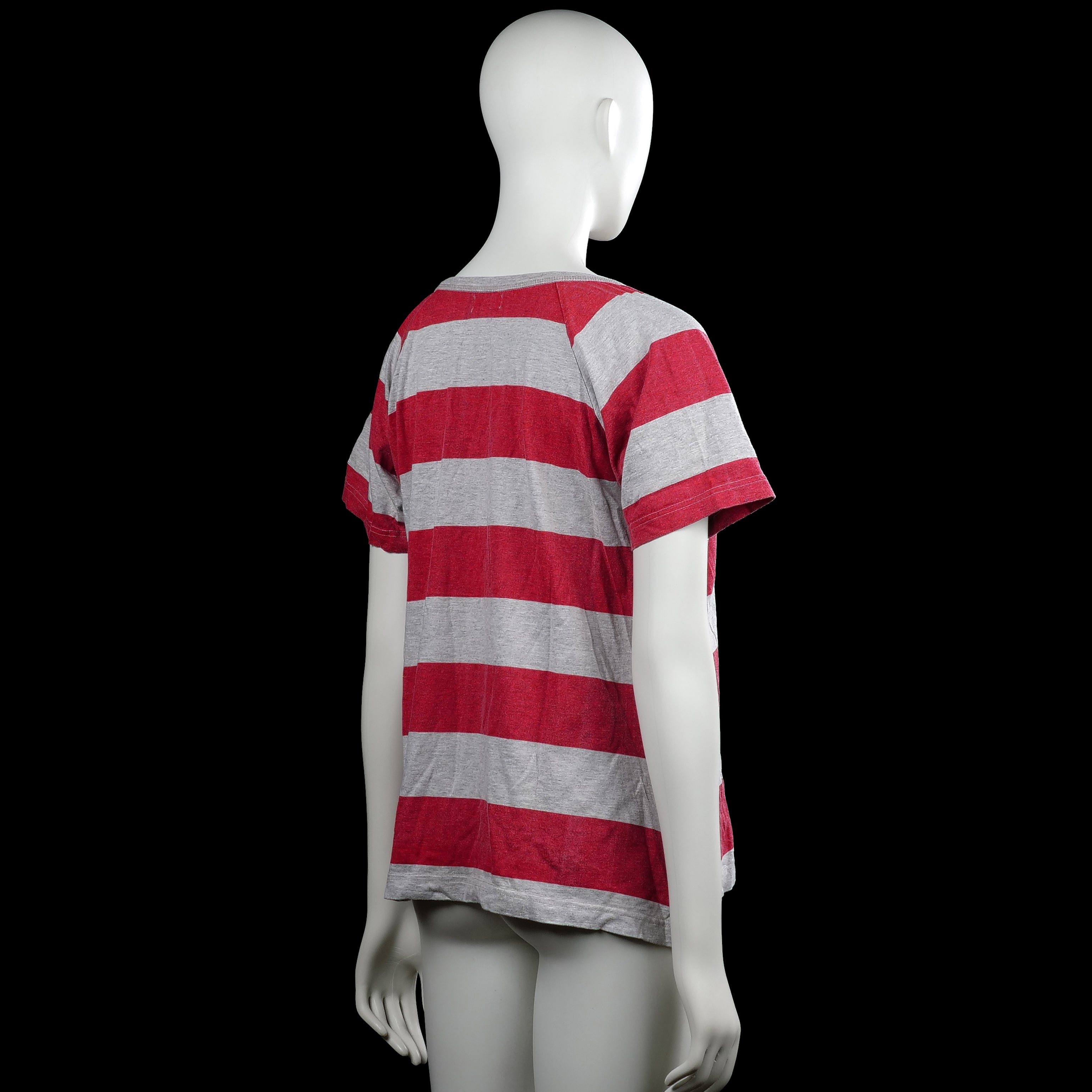 T-shirt - Red & Light Gray - Size XL