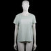 Only - T-shirt - Sage & White - Size XL - Sage short-sleeve T-shirt with a round neck and straight hem. Features white 