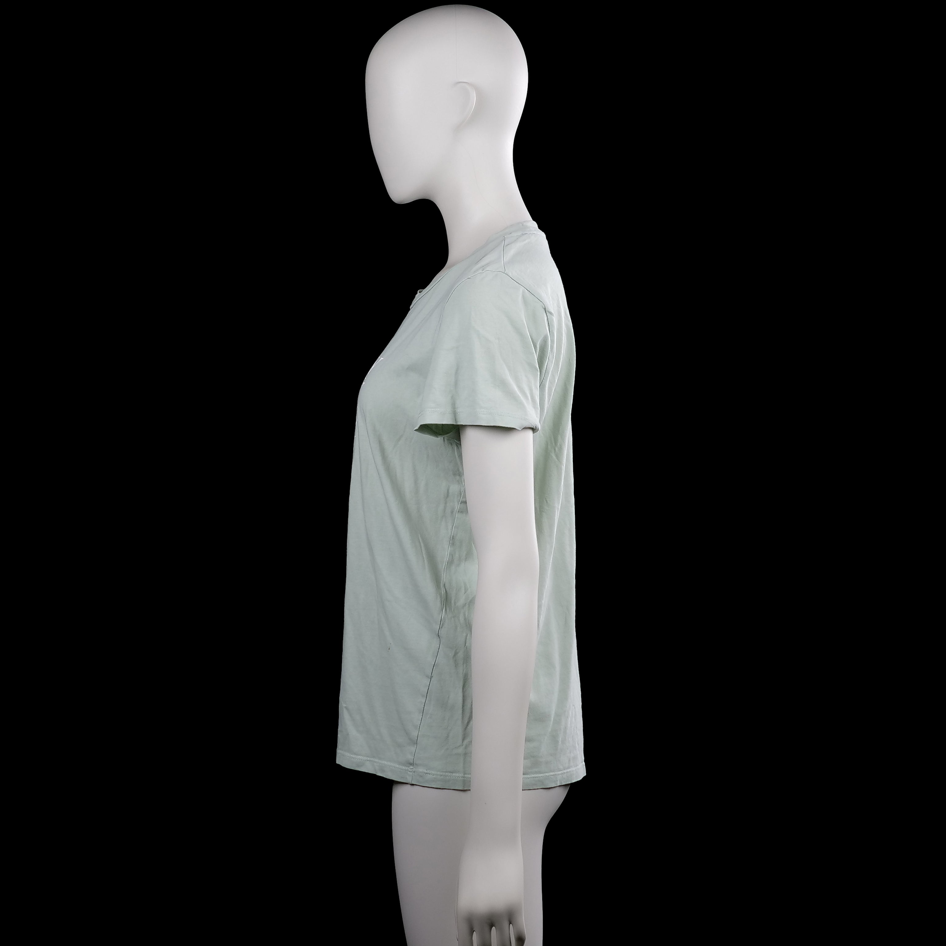 T-shirt - Sage & White - Size XL