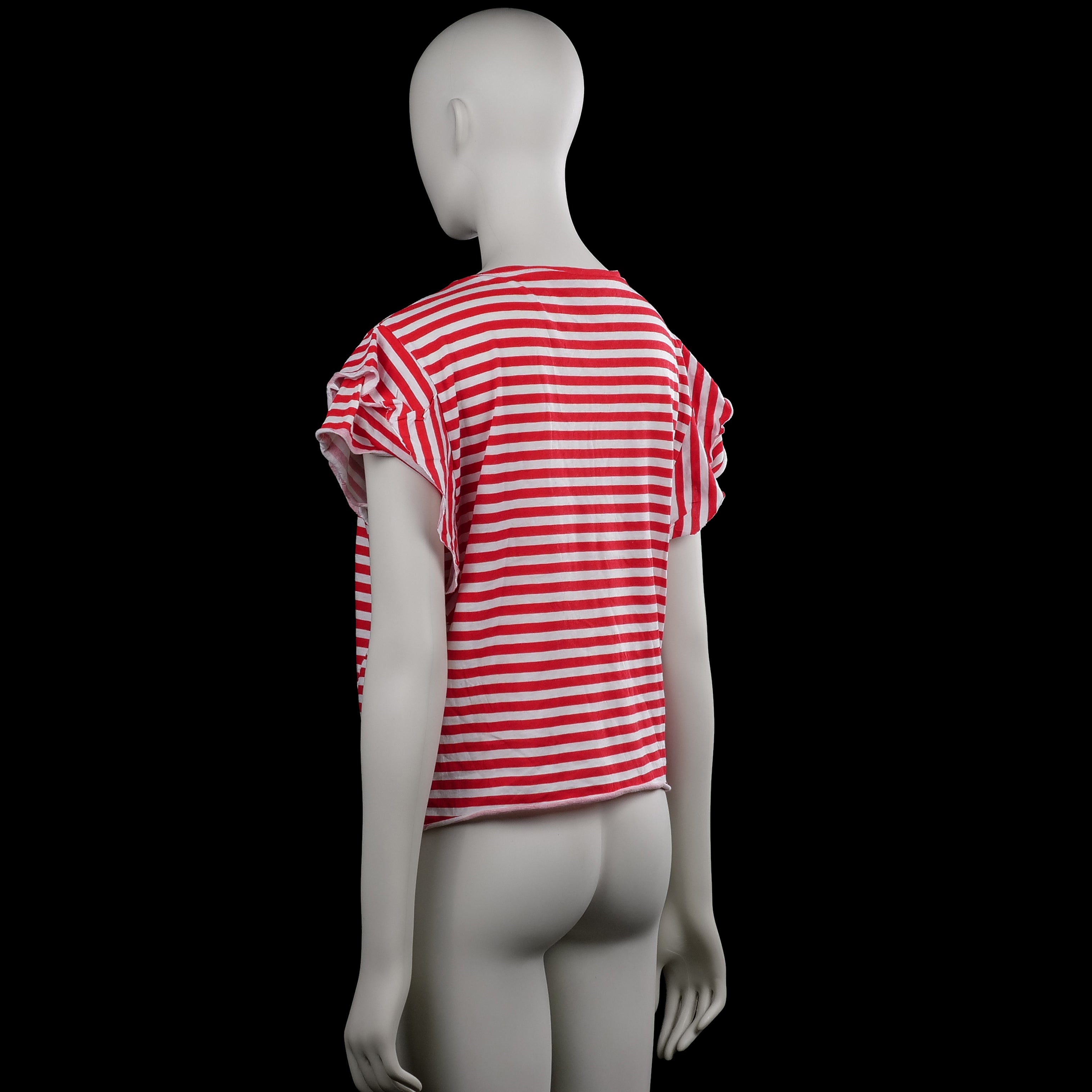 T-shirt - Red & White - Size M