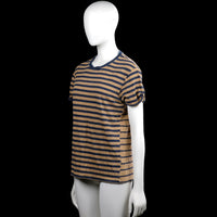 T-shirt - Camel & Navy - Size S