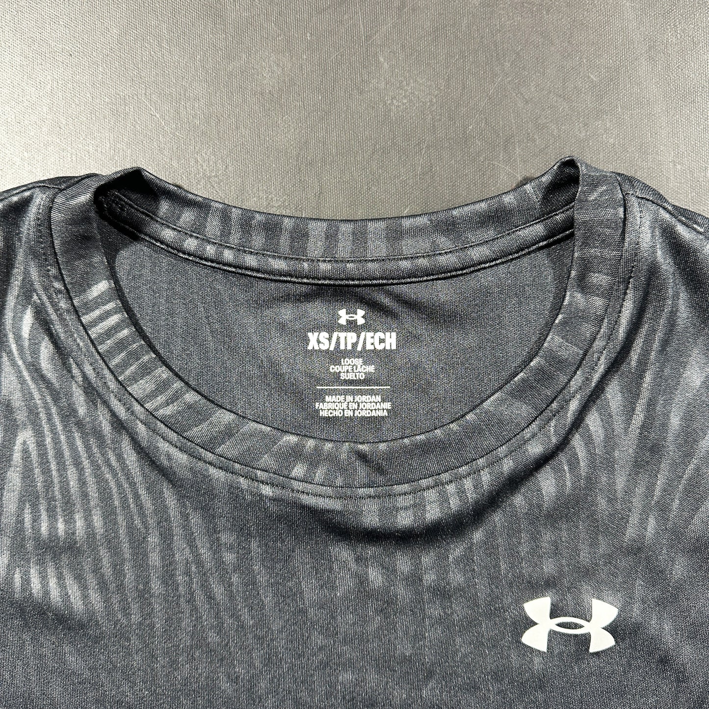 T-shirt - Dark Gray & Gray - Size XS