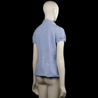T-shirt - Light Blue & White - Size M