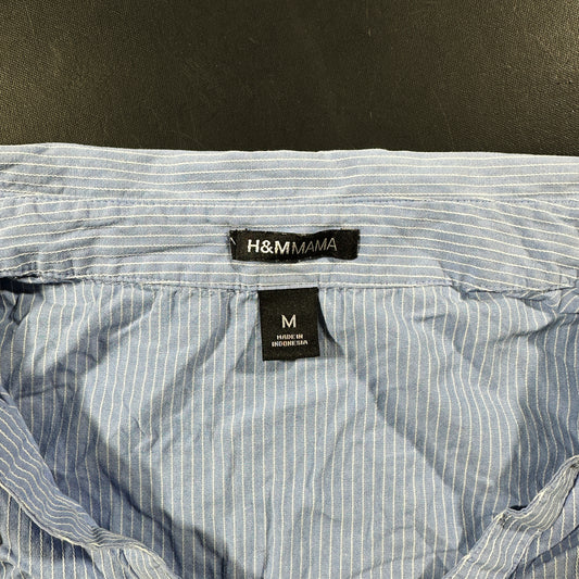 T-shirt - Light Blue & White - Size M