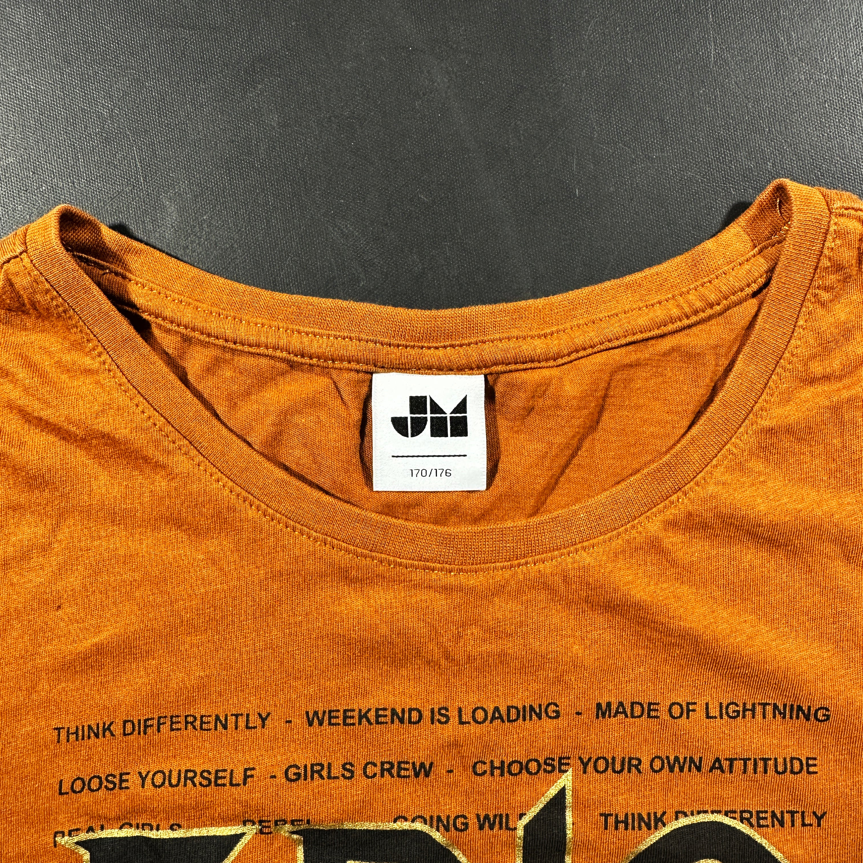 T-shirt - Rust - Size 170, 176