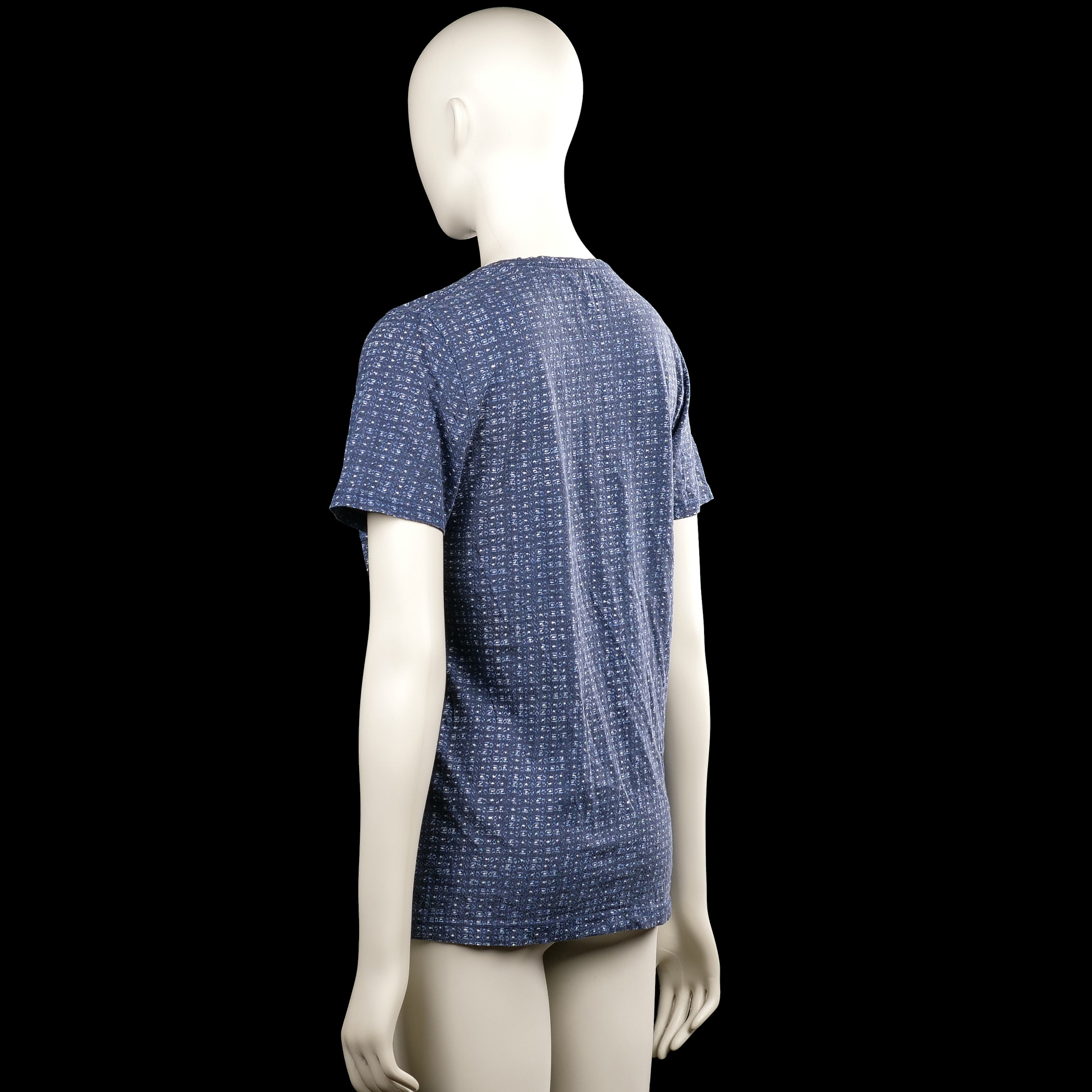 T-shirt - Navy & White - Size M