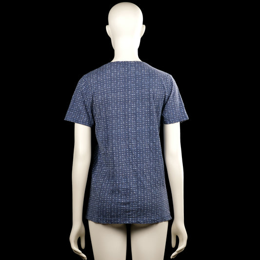 T-shirt - Navy & White - Size M
