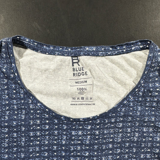 T-shirt - Navy & White - Size M