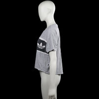 T-shirt - Light Gray & Black - Size 32