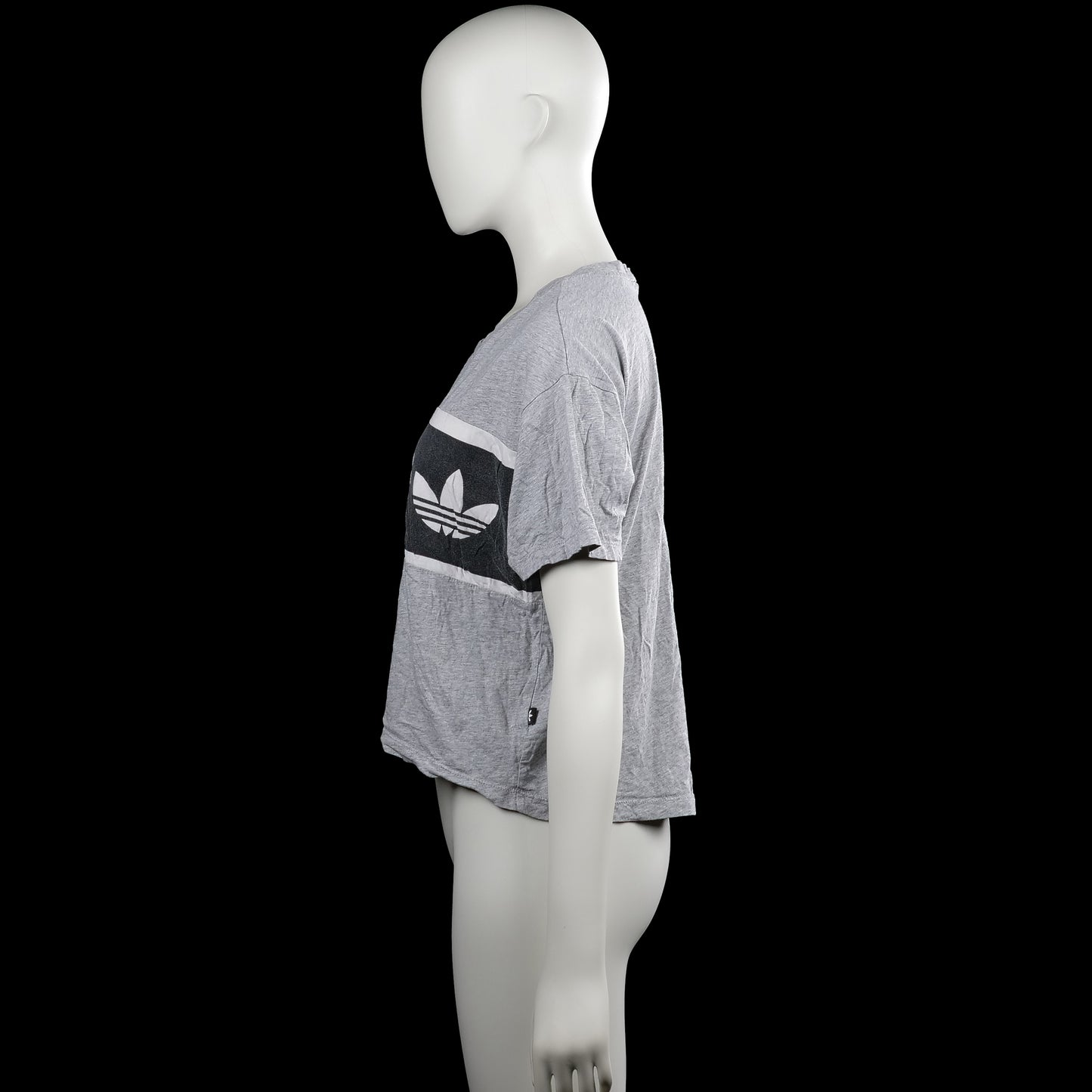 T-shirt - Light Gray & Black - Size 32