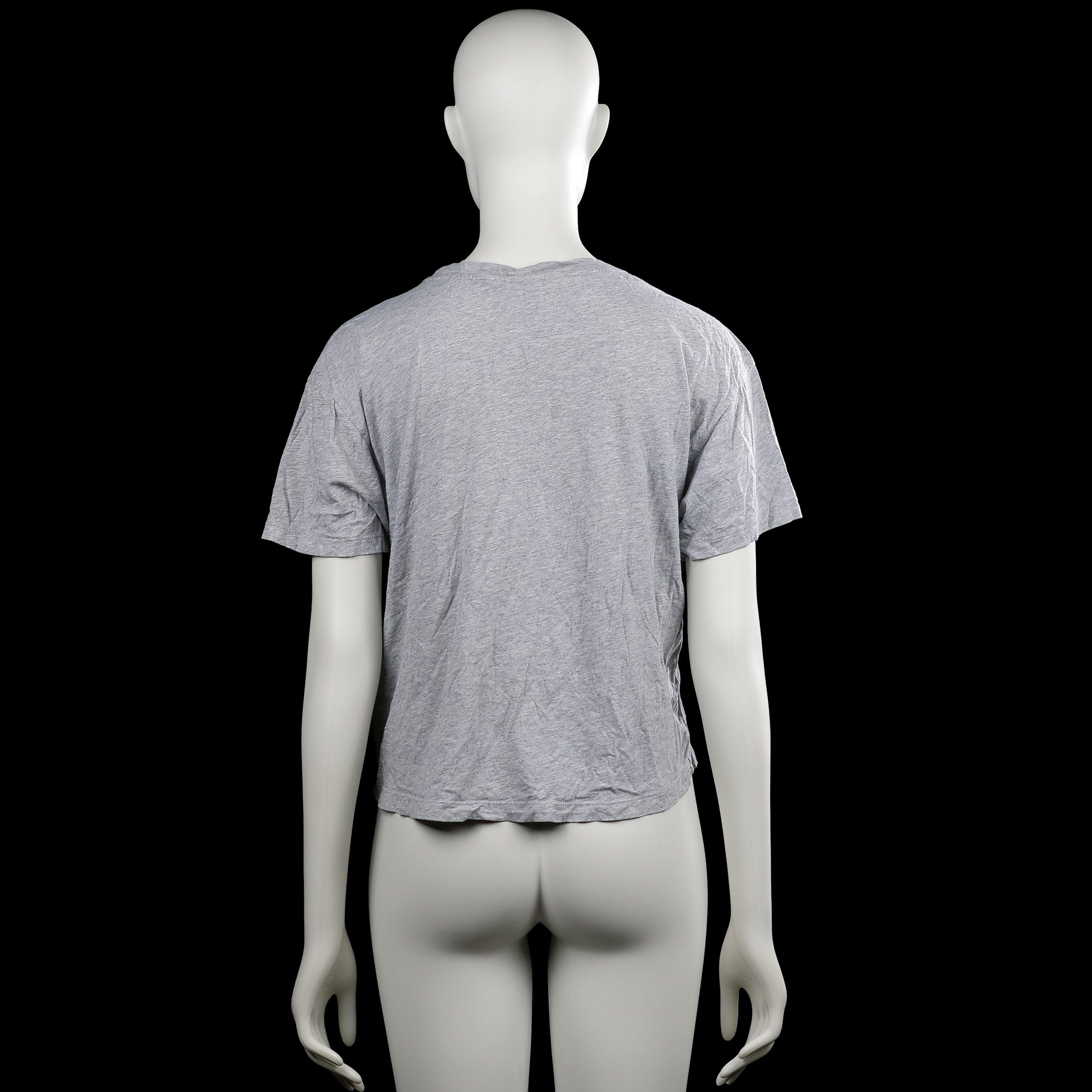 T-shirt - Light Gray & Black - Size 32