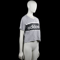 T-shirt - Light Gray & Black - Size 32