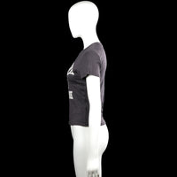 T-shirt - Dark Gray & White - Size M