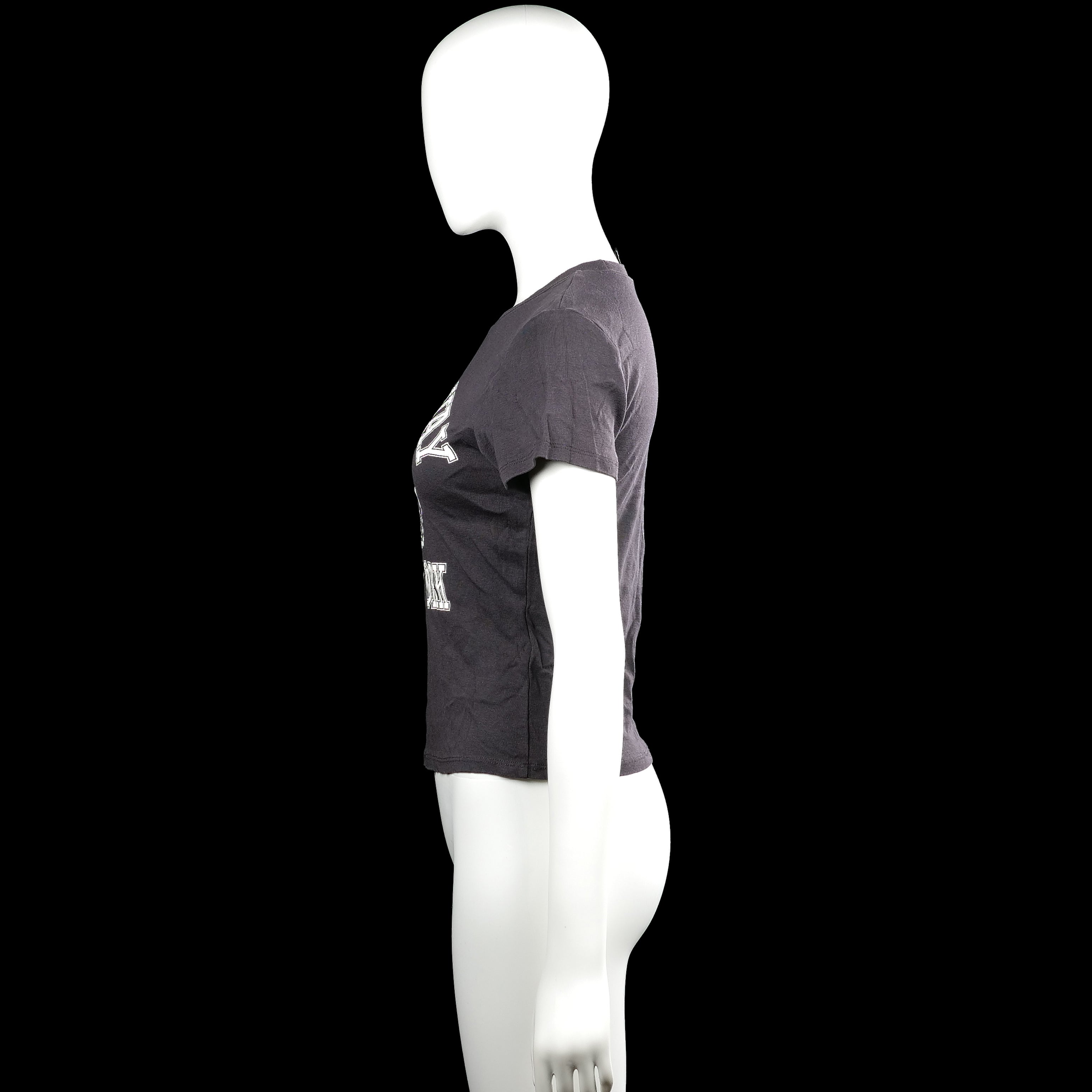 T-shirt - Dark Gray & White - Size M