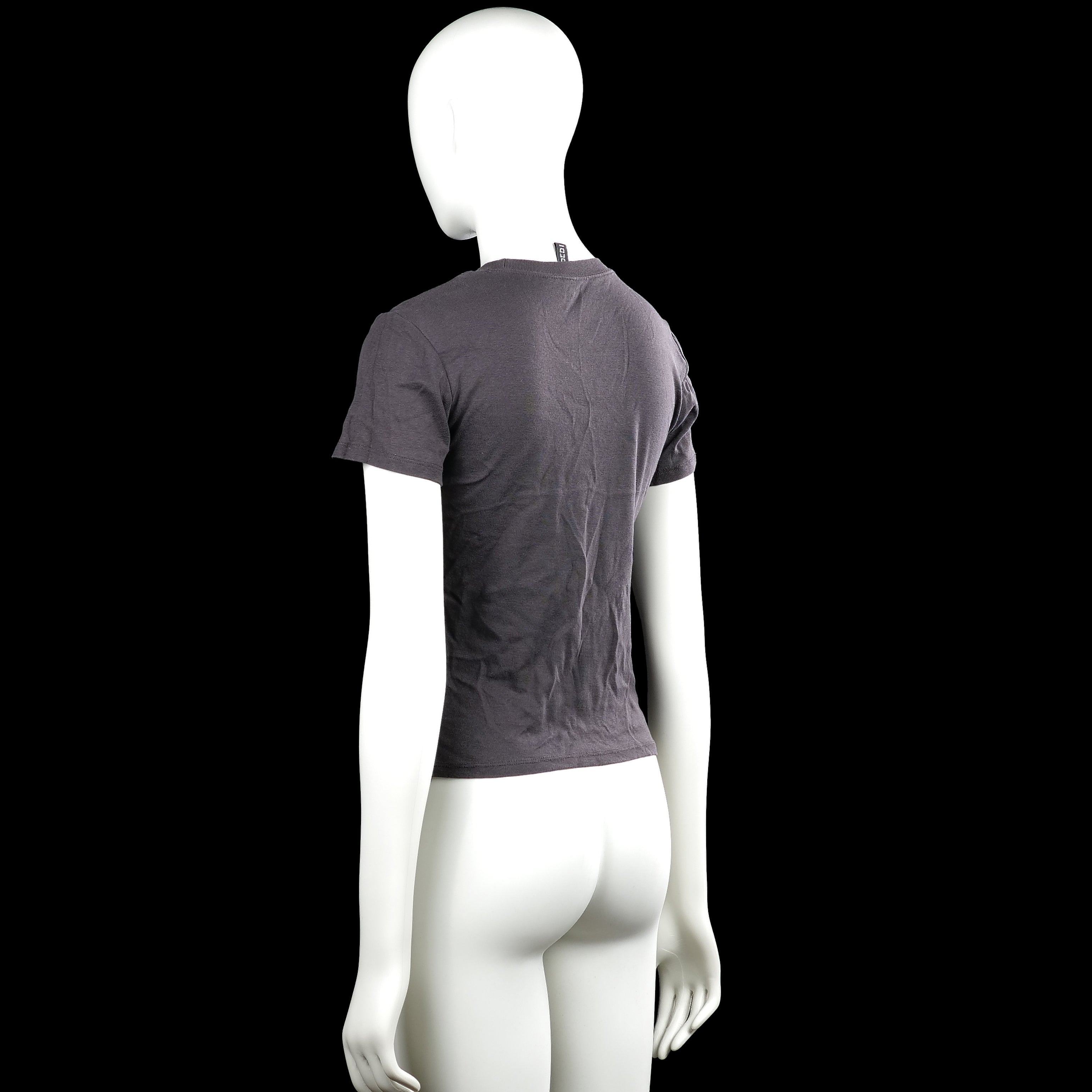 T-shirt - Dark Gray & White - Size M