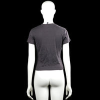 T-shirt - Dark Gray & White - Size M