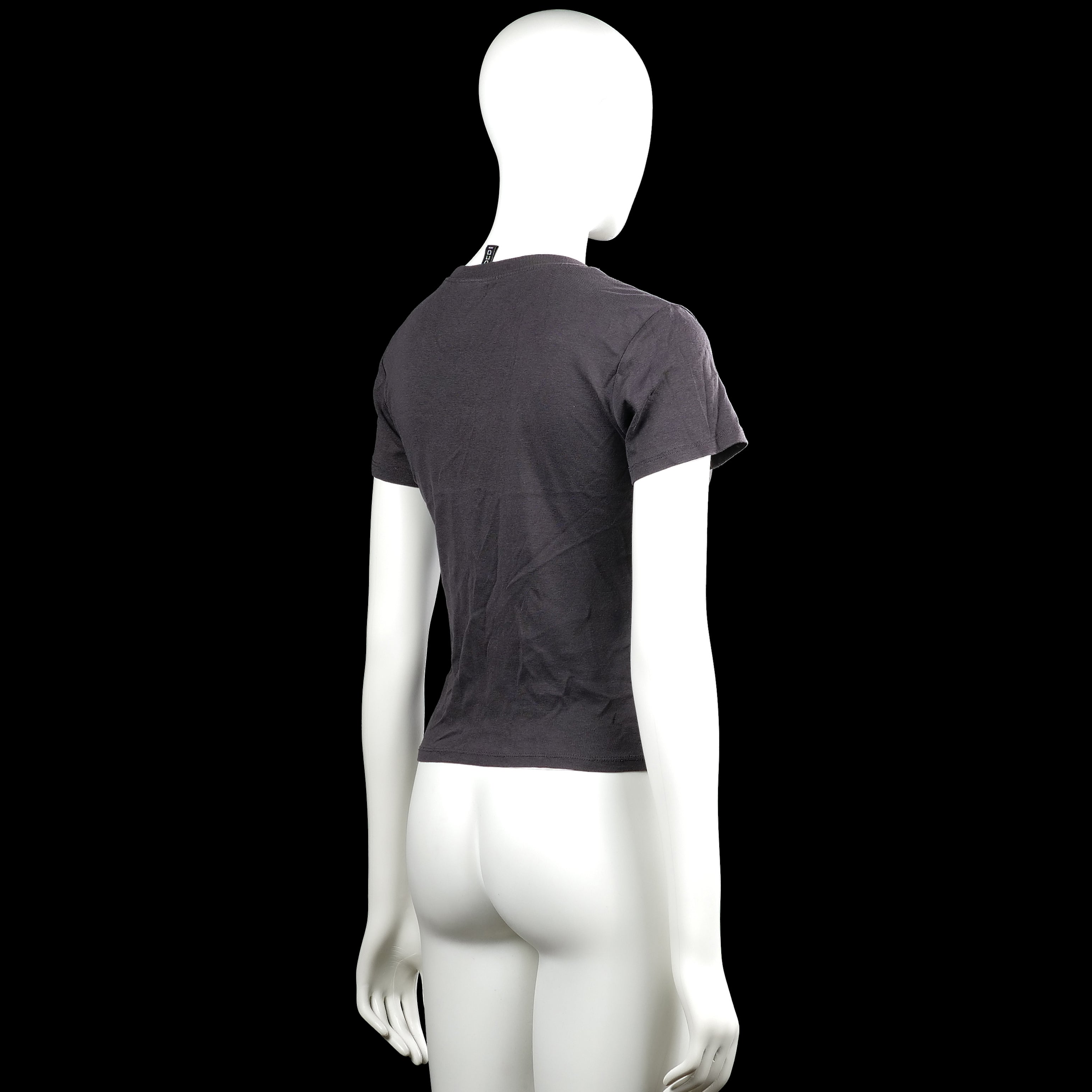 T-shirt - Dark Gray & White - Size M